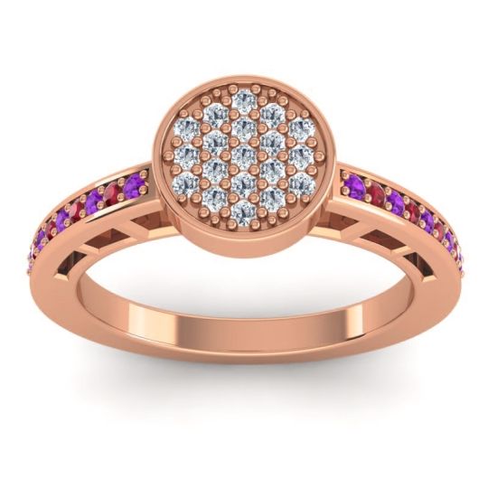 Statement Floral Pave Dipika Ring
