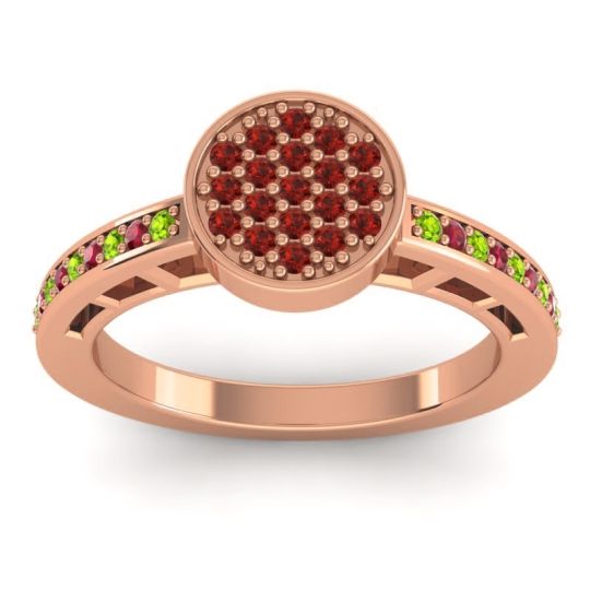 Statement Floral Pave Dipika Ring