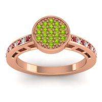 Statement Floral Pave Dipika Ring