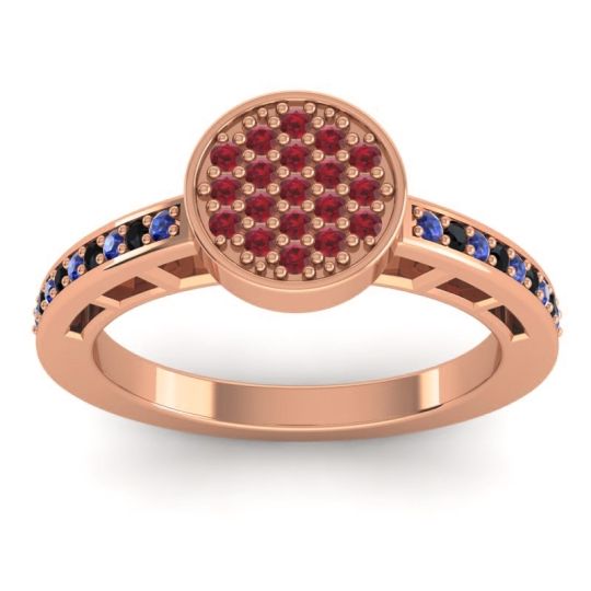 Statement Floral Pave Dipika Ring