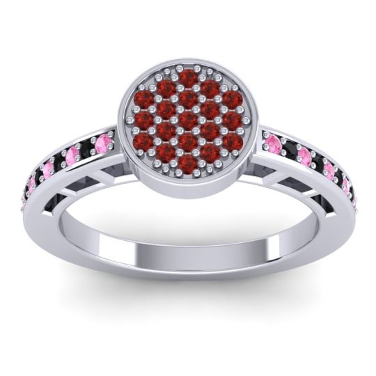 Statement Floral Pave Dipika Ring