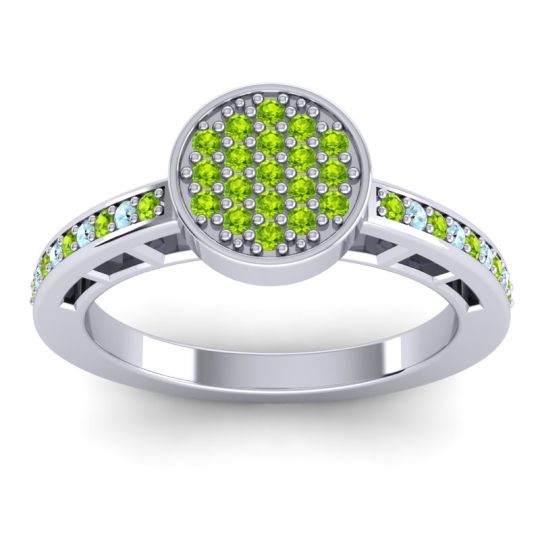 Statement Floral Pave Dipika Ring