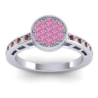 Statement Floral Pave Dipika Ring