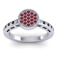 Statement Floral Pave Dipika Ring