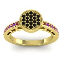 Statement Floral Pave Dipika Ring