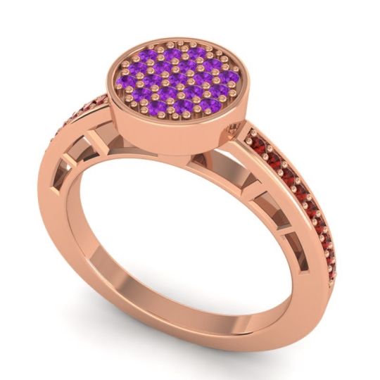 Statement Floral Pave Dipika Ring
