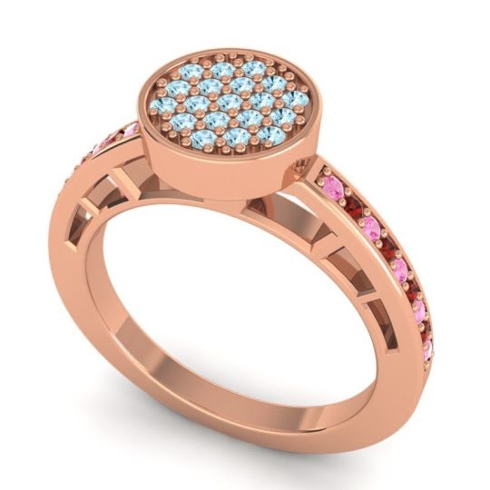 Statement Floral Pave Dipika Ring