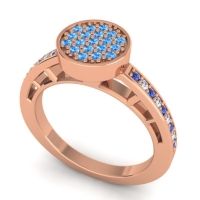 Statement Floral Pave Dipika Ring