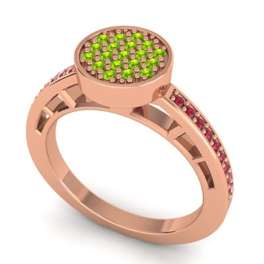 Statement Floral Pave Dipika Ring