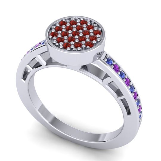 Statement Floral Pave Dipika Ring