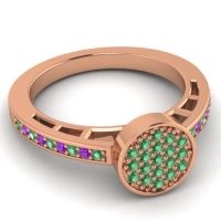 Statement Floral Pave Dipika Ring