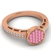 Statement Floral Pave Dipika Ring