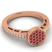 Statement Floral Pave Dipika Ring