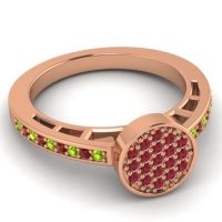 Statement Floral Pave Dipika Ring