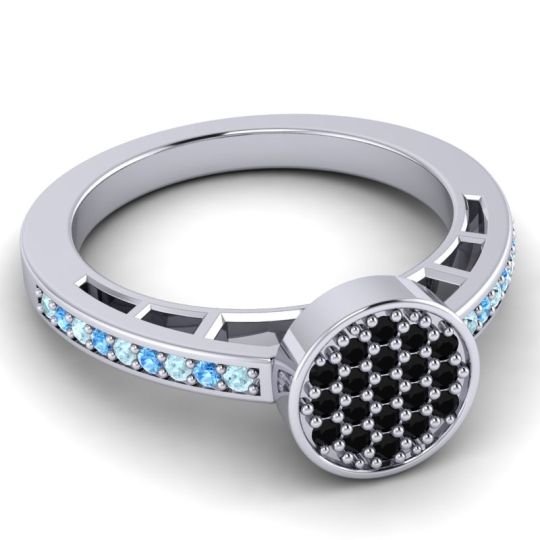 Statement Floral Pave Dipika Ring