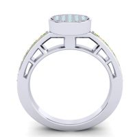 Statement Floral Pave Dipika Ring