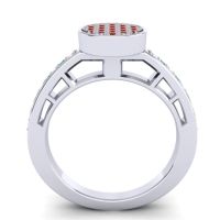 Statement Floral Pave Dipika Ring