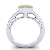 Statement Floral Pave Dipika Ring