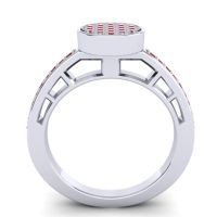 Statement Floral Pave Dipika Ring