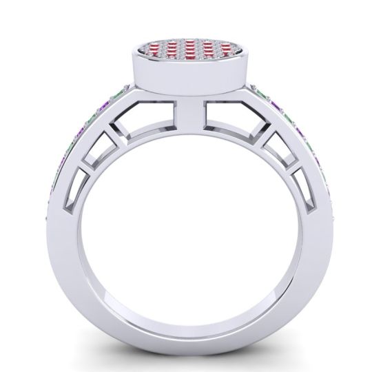 Statement Floral Pave Dipika Ring