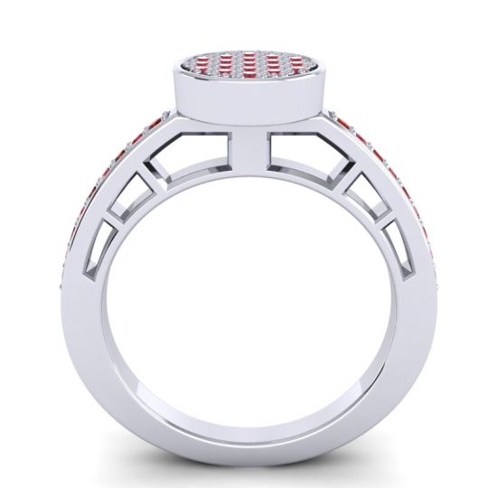 Statement Floral Pave Dipika Ring