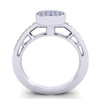 Statement Floral Pave Dipika Ring