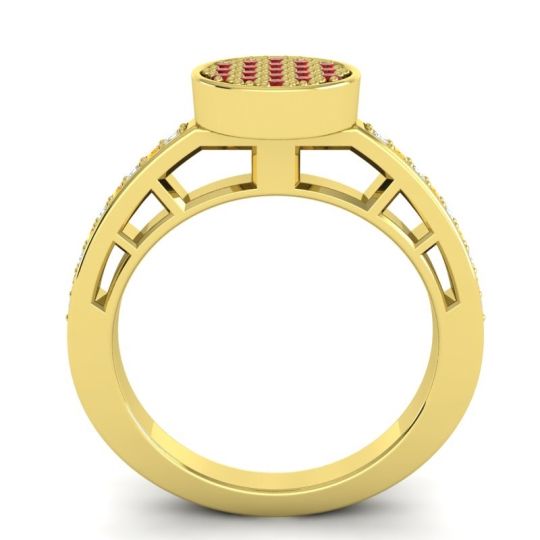 Statement Floral Pave Dipika Ring