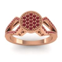 Statement Floral Pave Atapa Ring