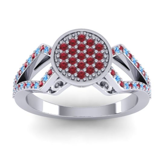 Statement Floral Pave Atapa Ring