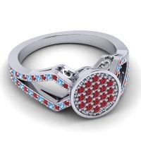 Statement Floral Pave Atapa Ring