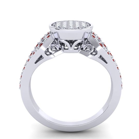 Statement Floral Pave Atapa Ring