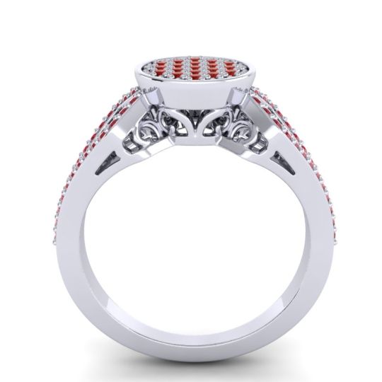 Statement Floral Pave Atapa Ring