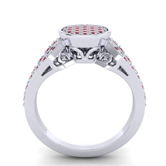 Statement Floral Pave Atapa Ring