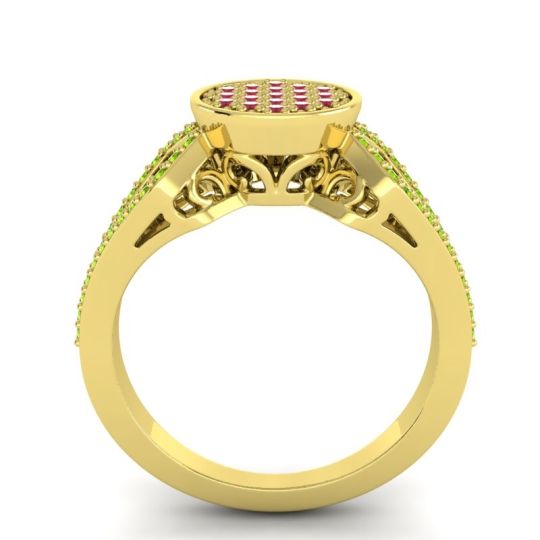 Statement Floral Pave Atapa Ring