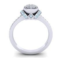 Statement Floral Pave Pezika Ring