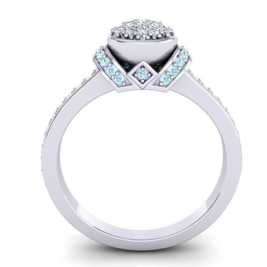 Statement Floral Pave Pezika Ring
