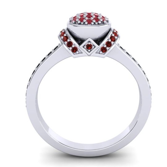 Statement Floral Pave Pezika Ring