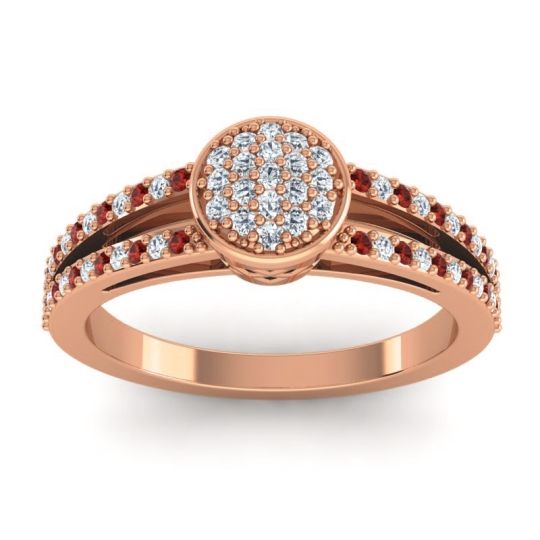 Statement Floral Pave Zikya Ring