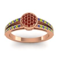 Statement Floral Pave Zikya Ring
