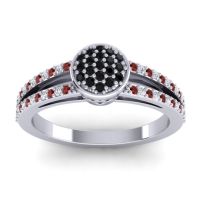 Statement Floral Pave Zikya Ring
