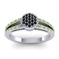 Statement Floral Pave Zikya Ring
