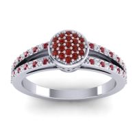 Statement Floral Pave Zikya Ring