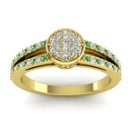 Statement Floral Pave Zikya Ring