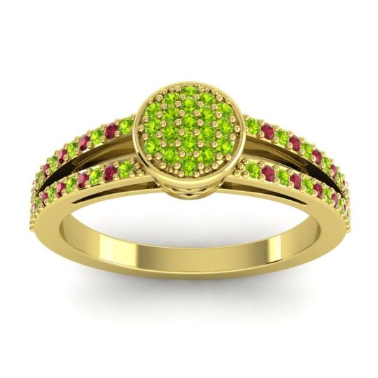 Statement Floral Pave Zikya Ring