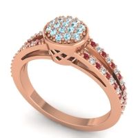 Statement Floral Pave Zikya Ring