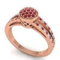 Statement Floral Pave Zikya Ring