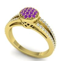 Statement Floral Pave Zikya Ring