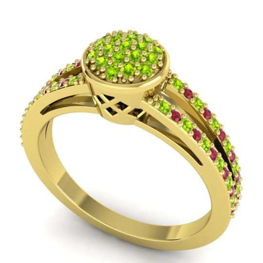Statement Floral Pave Zikya Ring