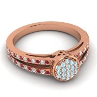 Statement Floral Pave Zikya Ring