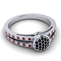 Statement Floral Pave Zikya Ring